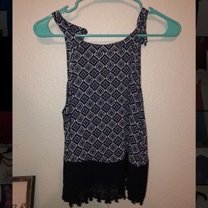 patterned halter tank (s)